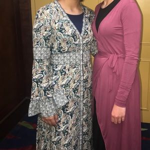 Chelsea & Violet paisley maxi dress